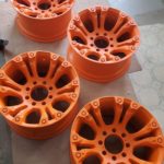 powder coated wheels